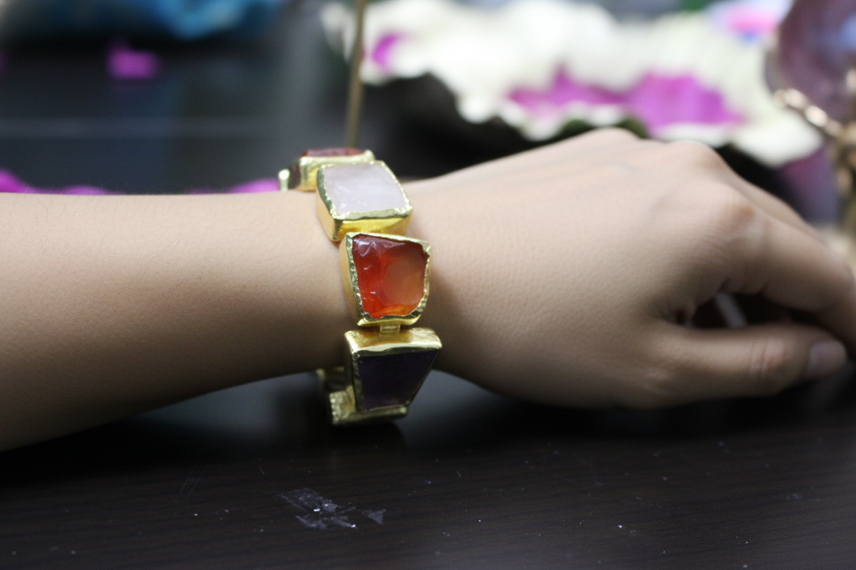 Gem Stack Adjustable Hand Cuffs