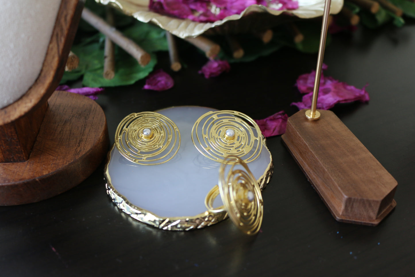 Rossita Pearl Embellished Premium Necklace Set