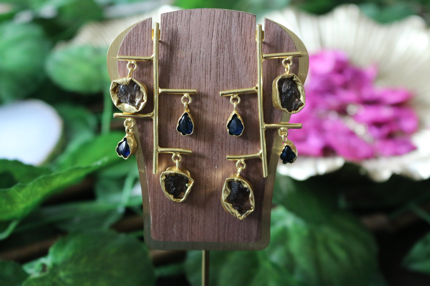 Gem Climbers Statement Earrings