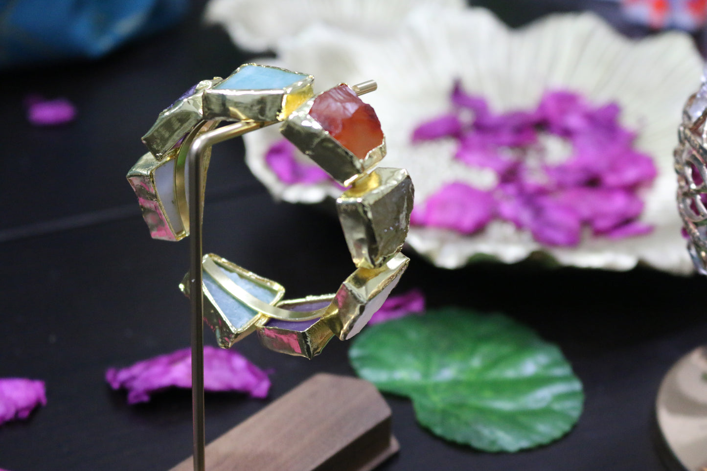 Gem Stack Adjustable Hand Cuffs