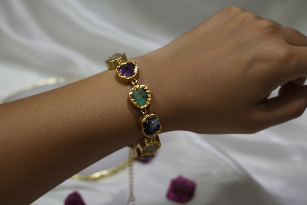 Hexa Multi Colour Bracelet